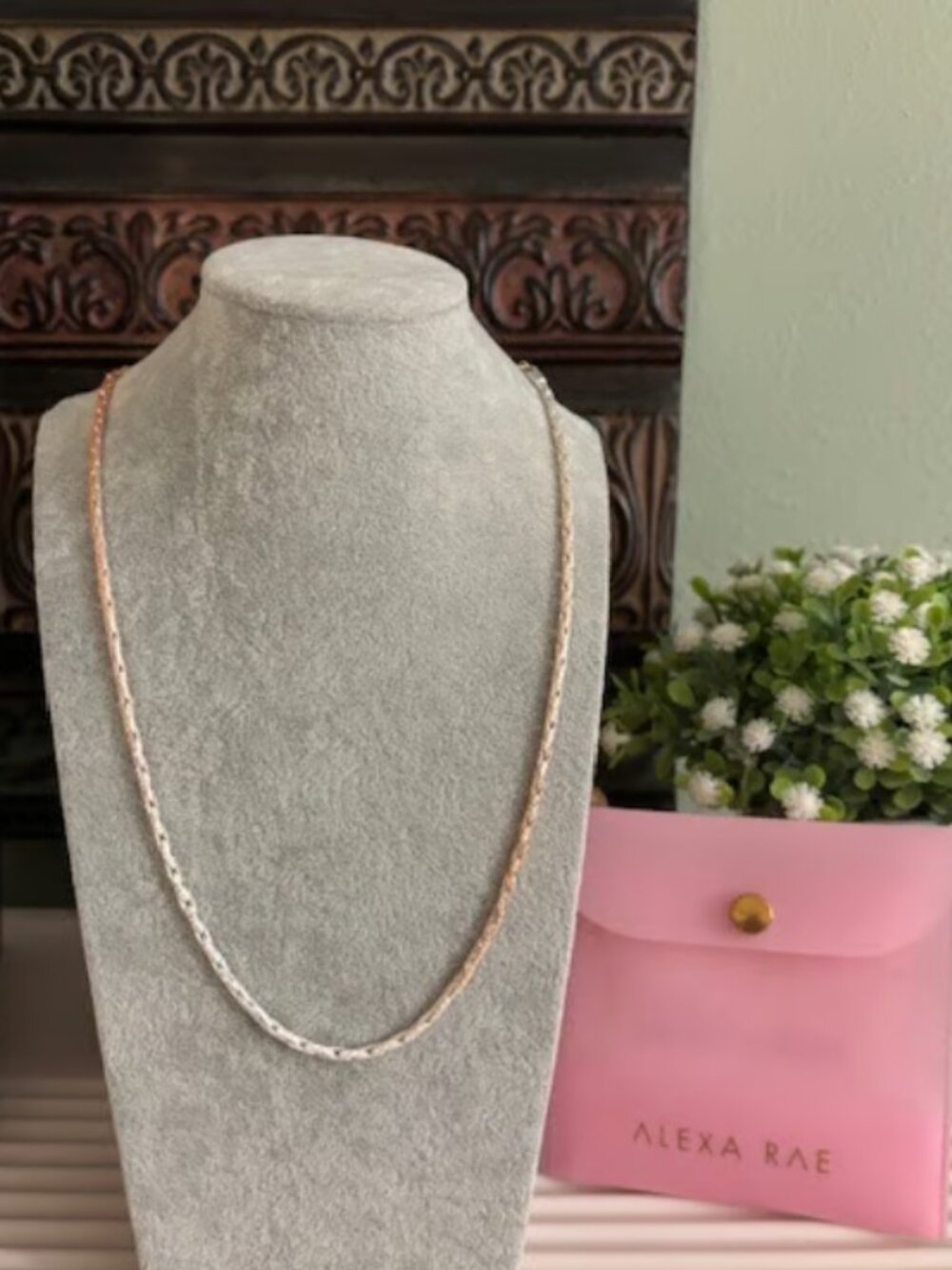 Bar by Alexa Rae Kiera Necklace- Metallic Ombre Coconut Bliss